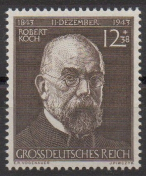 Michel Nr. 864, Prof. Dr. Robert Koch postfrisch.